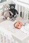 Preview: Baby Strick-Kuscheltier Schmusetier Baer 037-001-65083 Jollein anthrazit